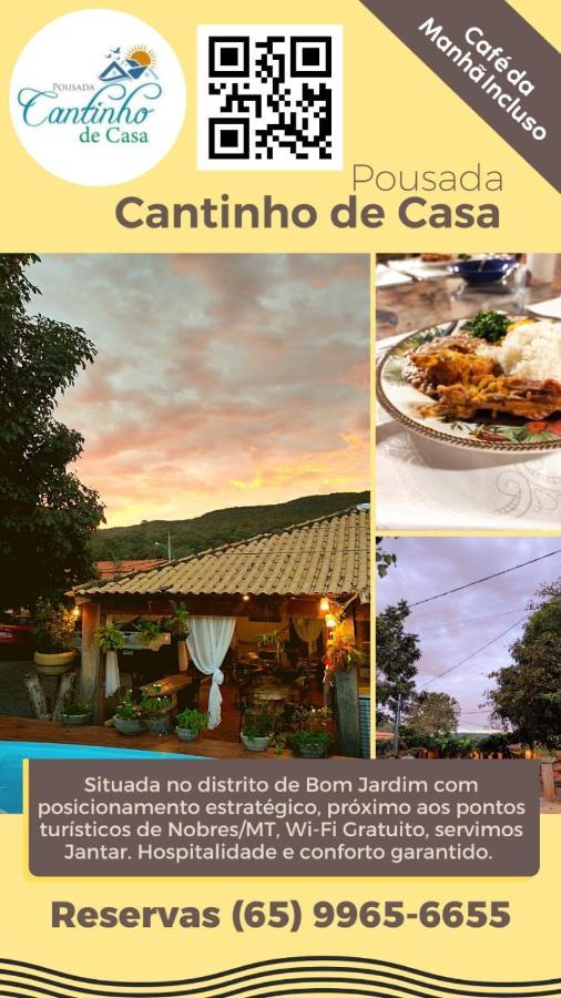 Pousada Cantinho De Casa Nobres Zewnętrze zdjęcie
